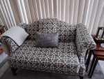 Gray sofa classic style for sale