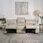 Williamton Leather Power Recliner Sofa Loveseat Power Headrests 2633
