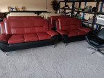 Sofa and love seat