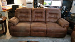 RECLINING SOFA & LOVESEAT