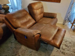 RECLINING SOFA & LOVESEAT