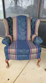 Wingback Sofa and Chair Set