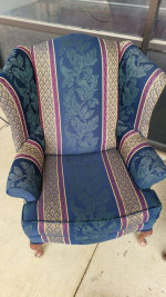 Wingback Sofa and Chair Set