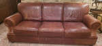 Italian Leather Sofa / Couch