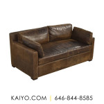 Restoration Hardware Belgian Track Arm Bench Seat Sofa (Was 7100)