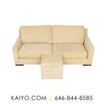 Kravet Custom Upholstered Sofa and Ottoman (Was 6000)