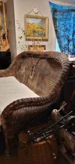 Wicker Sofa 3 Seater