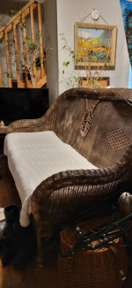 Wicker Sofa 3 Seater