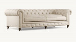 Restoration Hardware Kensington Petite Sofa or Loveseat Belgian Linen