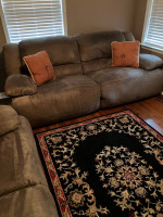Sofa and loveseat