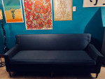 60s Mid Century Reupholstered Sofa