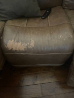 Leather Reclining 3 way Sofa