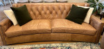 High end leather sofa