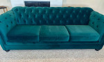 EMERALD GREEN SOFA