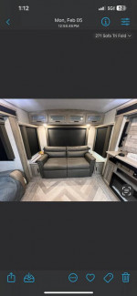 Rv Tri fold sofa sleeper