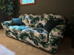 Green Leafy Couch / Sofa