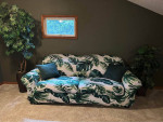 Green Leafy Couch / Sofa