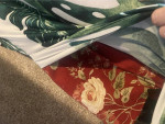 Green Leafy Couch / Sofa