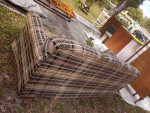 Plaid Sofa