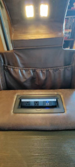 Dual reclining sofa