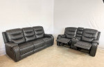 Grey Sofa & Loveseat Living Room Set (BRAND NEW)