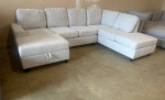 3pc Light Grey Sofa Chaise - BRAND NEW!