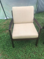 Ole Wanscher Danish / Scandanavian Modern sofa and chair for Cado B9