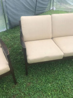 Ole Wanscher Danish / Scandanavian Modern sofa and chair for Cado B9