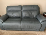 Leather sofa