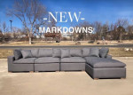 Modern contemporary dream cloud sectional modular sofa set - brand new