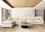 Modern contemporary dream cloud sectional modular sofa set - brand new