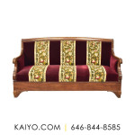 Biedermeier Custom Bench Cushion Sofa (Was 2500)