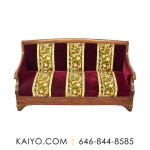 Biedermeier Custom Bench Cushion Sofa (Was 2500)
