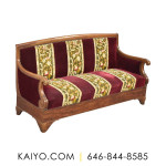 Biedermeier Custom Bench Cushion Sofa (Was 2500)