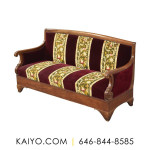 Biedermeier Custom Bench Cushion Sofa (Was 2500)
