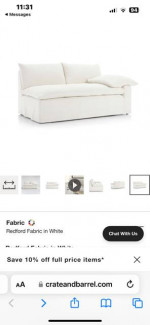 Crate&Barrel Leanne Ford Sofa