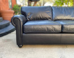 Restoration Hardware Original Lancaster Leather Sofa 8’