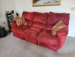 Sofa loveseat and recliner