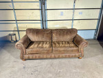 FREE DELIVERY 🚚  Ashley furniture, brown couch sofa,