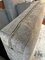 Gray Large Loveseat sofa