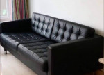 IKEA landskrona Marabo leather couch sofa