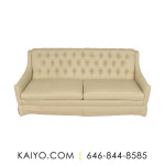 Chaddock Tufted Skirted Three Cushion Sofa (Was 5500)