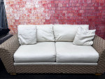 Benchcraft woven sofa