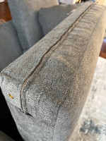 Gray Large Loveseat sofa by England Furniture