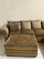 sectional sofa and ottoman