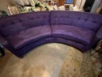 2pc curve sectional sofa