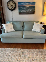 Nice Sofa Beach seafoam blue green