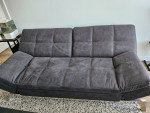 Convertible sofa, recliner and ottoman (3-pieces)