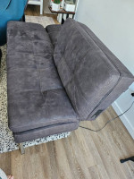 Convertible sofa, recliner and ottoman (3-pieces)