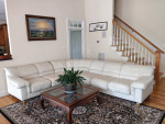 Modular Sectional Leather Sofa